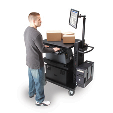 PC Series Mobile Workstation for Laser Printing