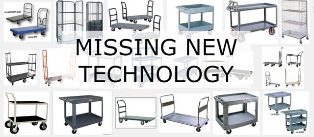 warehouse carts missing tech