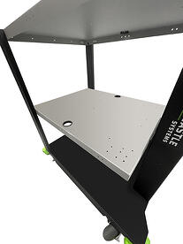 B127 26 x 30" Shelf for PC Series Mobile Powered Workstations by Newcastle Systems B127 26 x 30" Shelf for PC Series Mobile Powered Workstations by Newcastle Systems