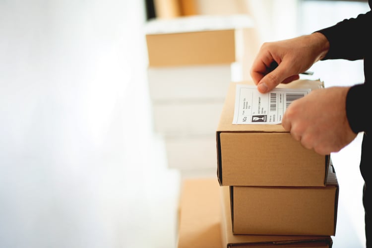 Labeling a product