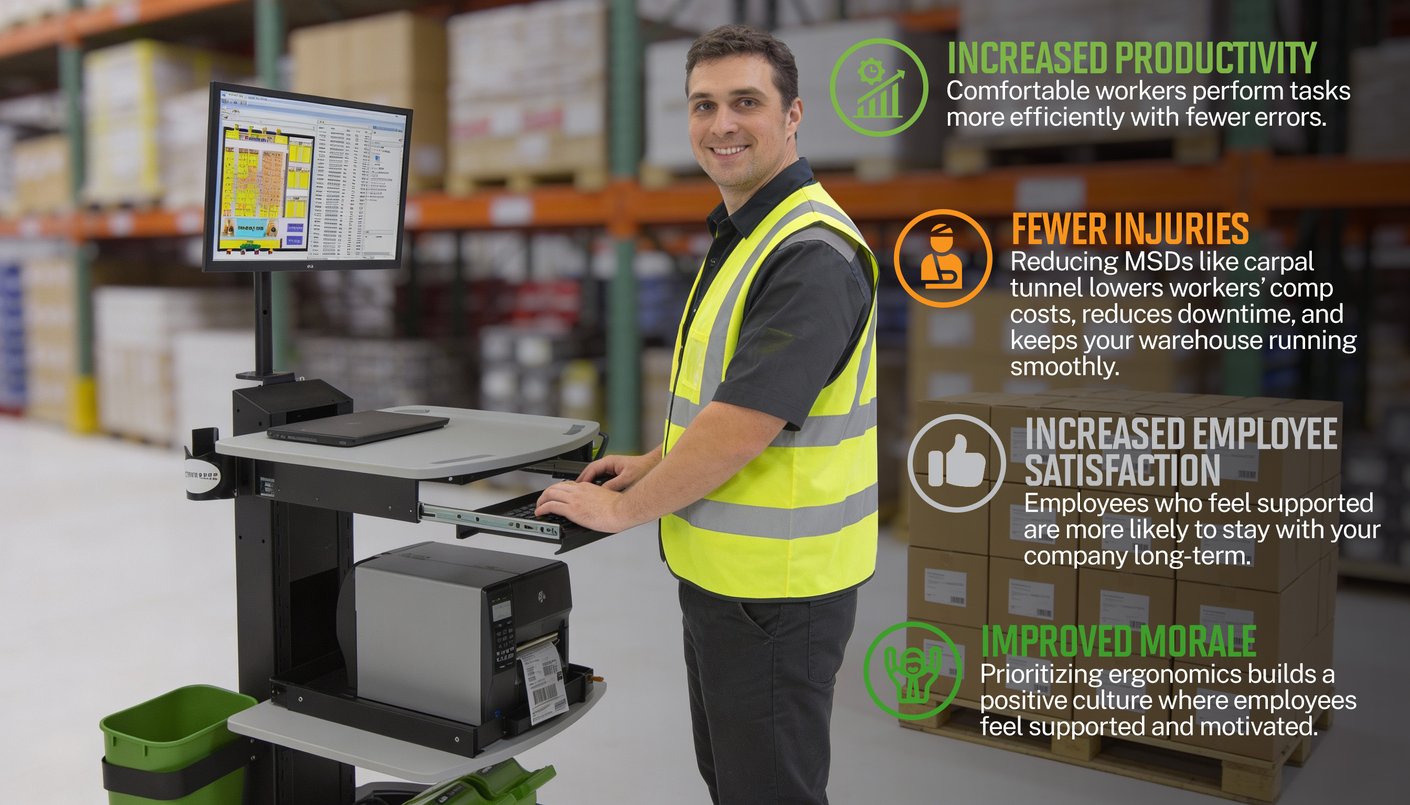Warehouse Ergonomics | Ergonomics at Work | Newcastle Systems