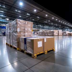 Dwell time in warehouse