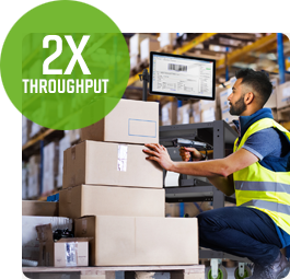 2x throughput