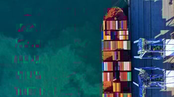 Cargo at the port
