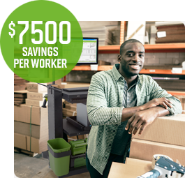 $7500 savings per worker