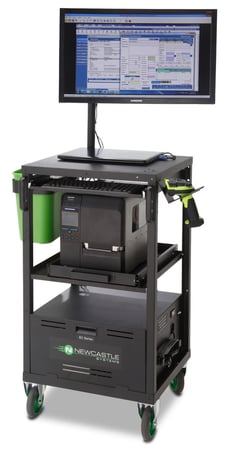 EC Series Mobile Powered Workstation with SLA Power System
