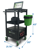 EcoCart Mobile Powered Workstation