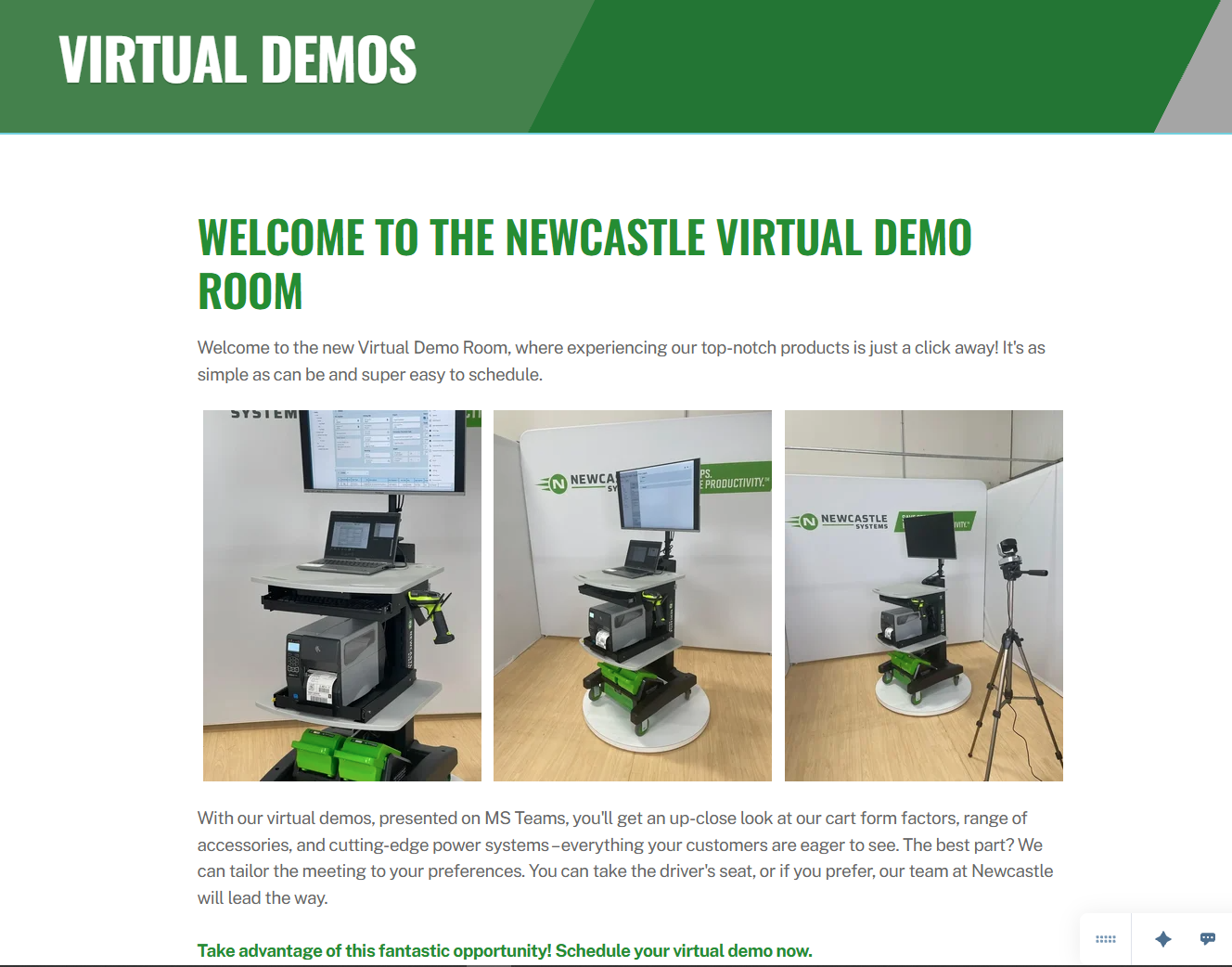 virtual demo