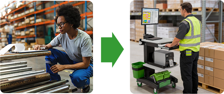 ergonomics before newcastle powered cart and after ergonomics before newcastle powered cart and after