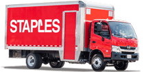 Staples truck